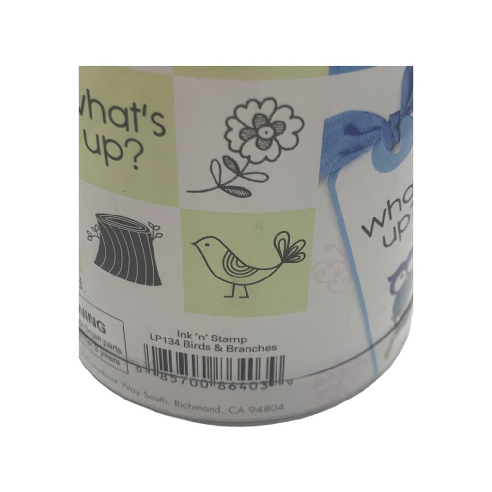 NWT HERO ARTS Birds and Branches Ink 'n' Stamp 18 Piece Craft Set in Tub - Picture 3 of 3